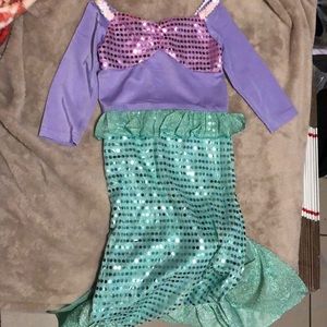Little mermaid costume